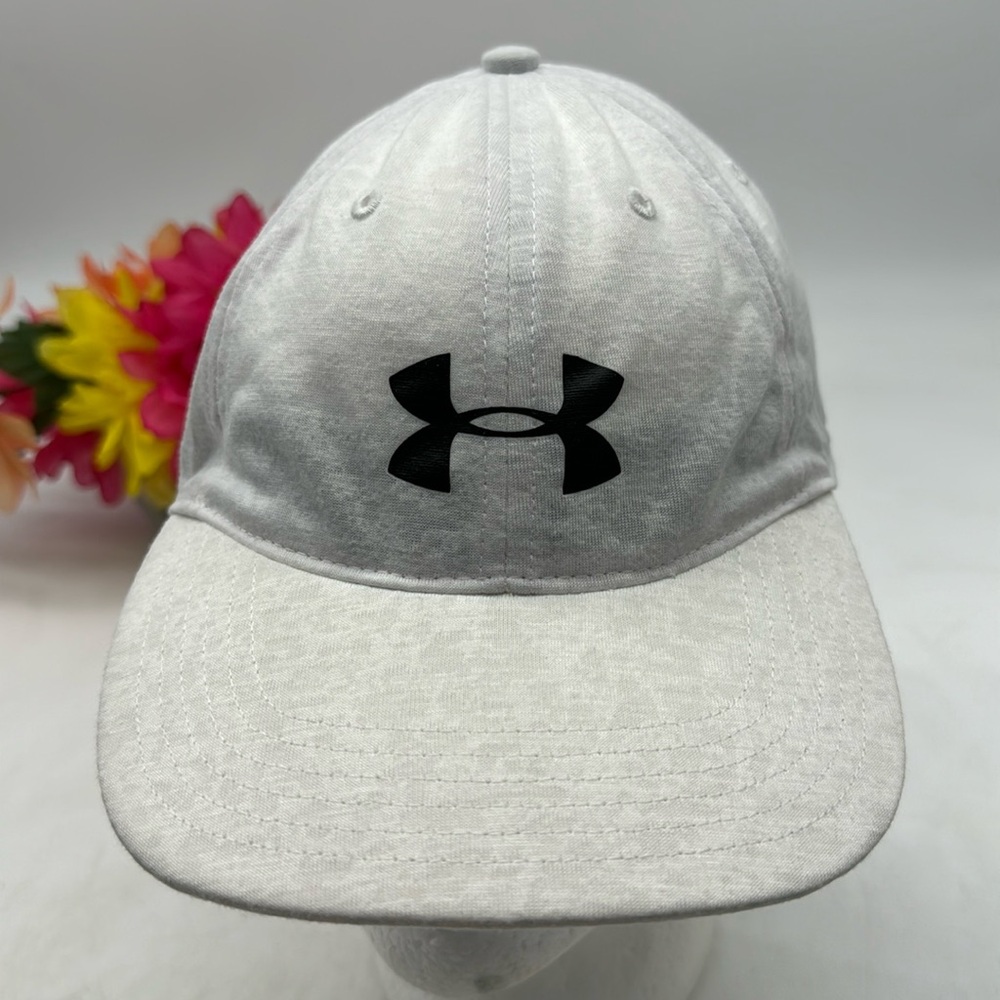Under Armour Gray Black Baseball Hat HT5565D